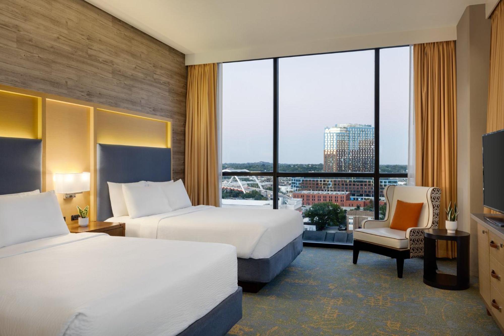 Premium Queen Room Two Queen Beds City View